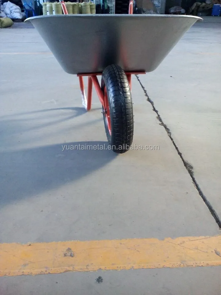 Russia Market Galvanize Heavy duty Wheel barrow WB5204