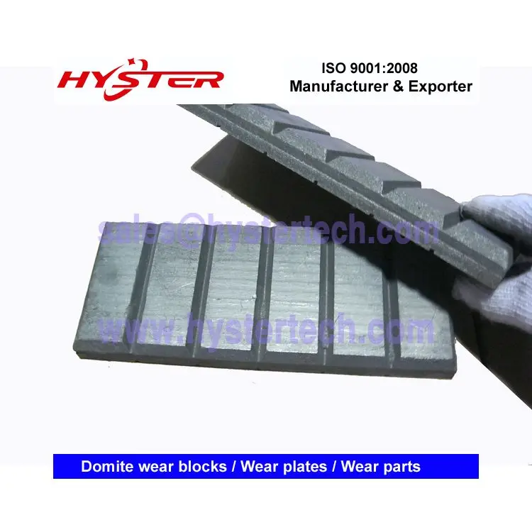 Factory price 700BHN weldable bimetallic composite wear blocks DLP619,DLP4,DLP184