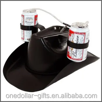 Drinking Cowboy Style Beer Hat