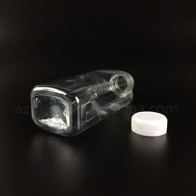 Disposable 350ml PET Plastic Juice Wine Water Bottle Beverage Bottle