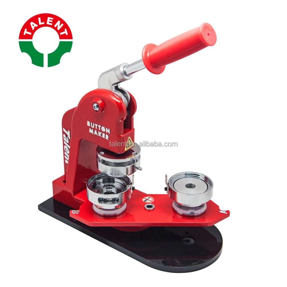 Best Manufacturers In China TALENT Badge Machine Button Making Machine