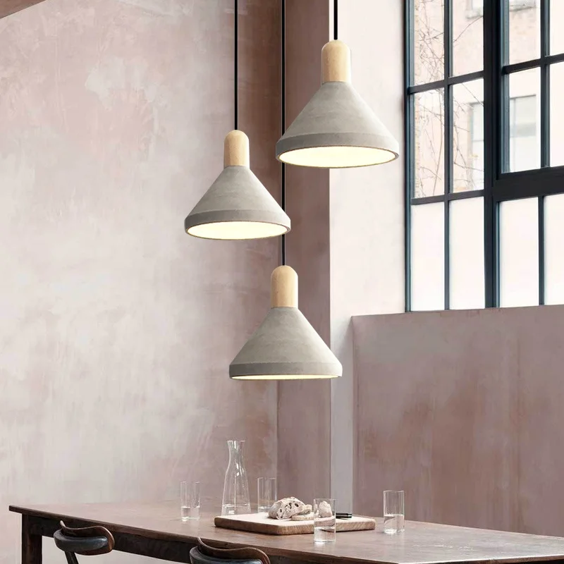 Zhongshan Concrete Pendant Lamp Home Lighting Indoor Living Room Decor Modern Chandelier