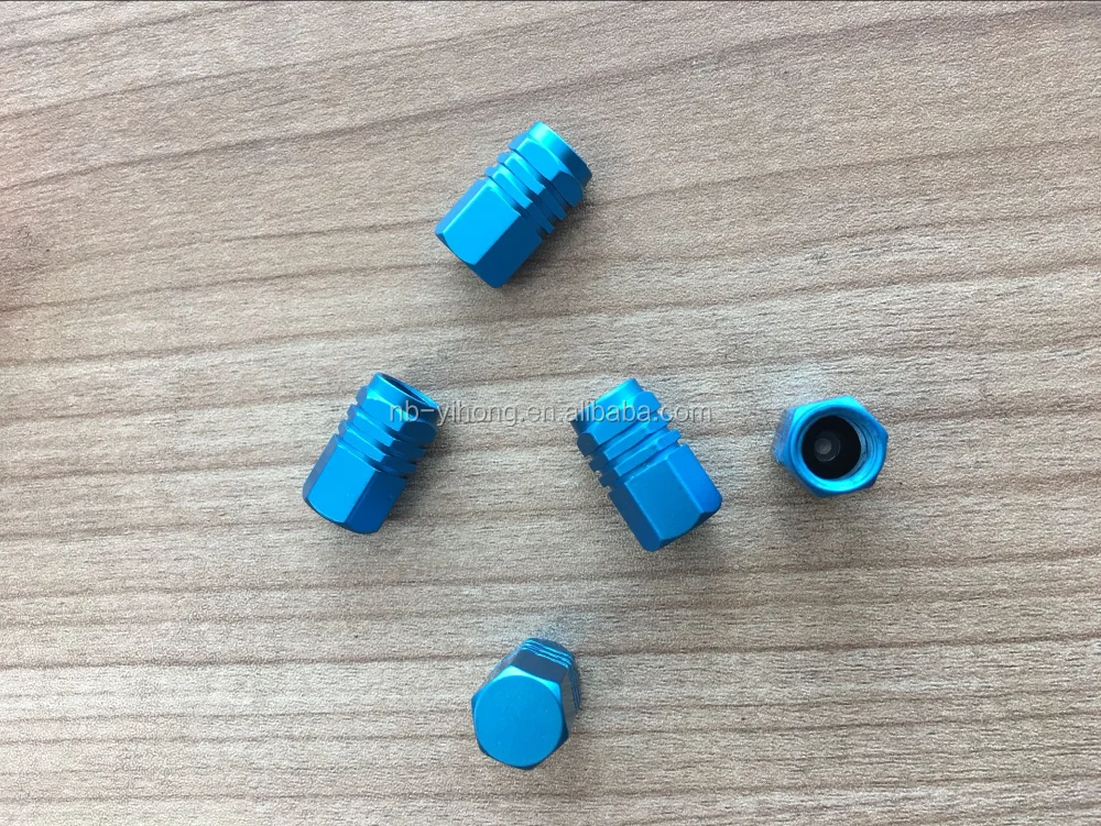 
CNC anodized Colorful Universal Aluminum Alloy Car Tire Valve Caps,Auto Tire valves,Car Accessories 