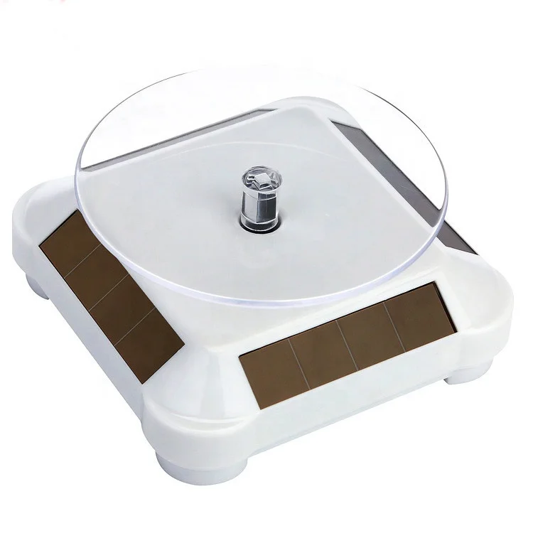 360 Solar Powered Rotating Display Turntable M8081 Jewelry Display Turntable