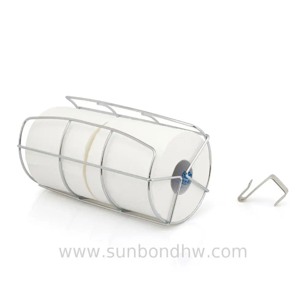 Bathroom accessories set tissue holder paper reserve for toilet