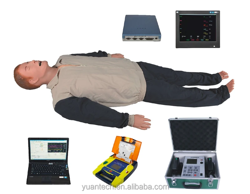 Emergency Skills Training First Aid Manikin,medical training ACLS manikin