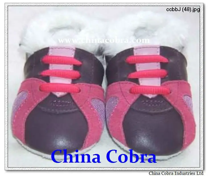 
CHINA COBRA 2021 newest popular 2021 best selling high quality soft baby shoes with fur inside 