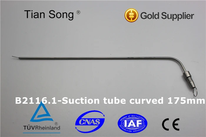 ENT Medical instrument endoscopic Suction tube