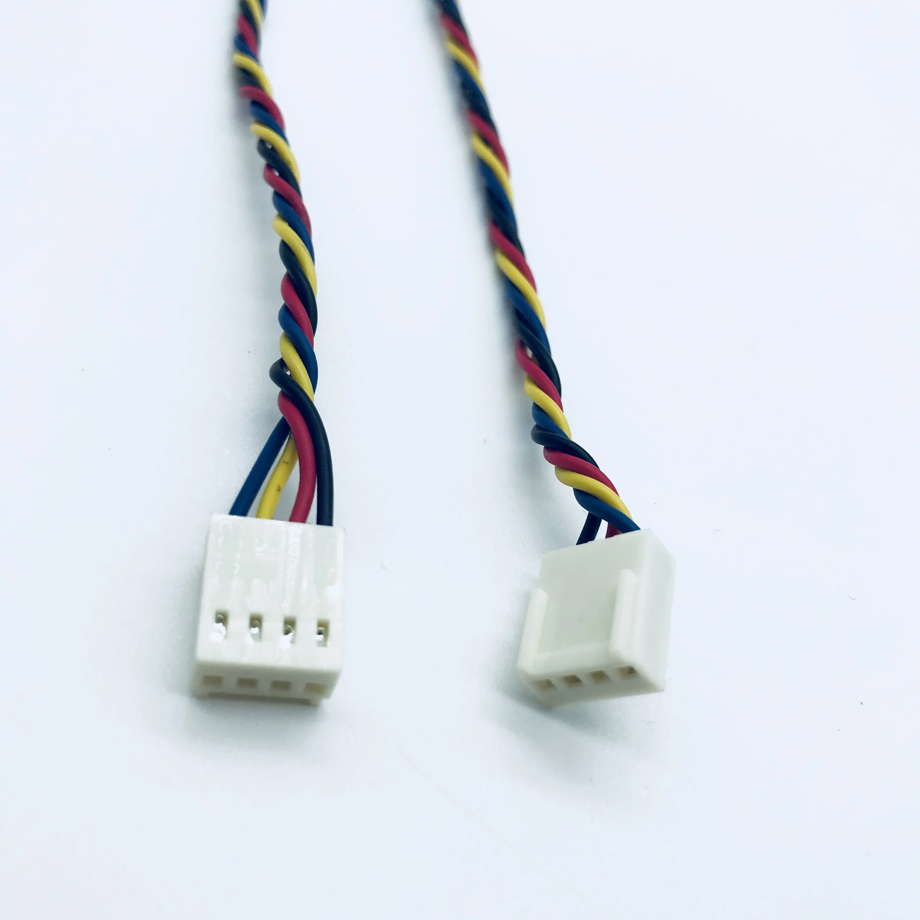 JST XHS 2.54mm pitch 5Pin 500mm length red white flat ribbon cable