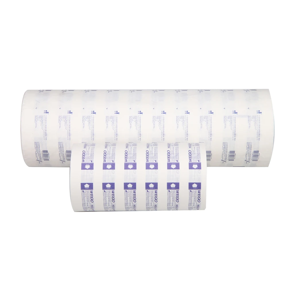 Медицинская Бумага с клейким покрытием, рулон бумаги с полиэтиленовым покрытием