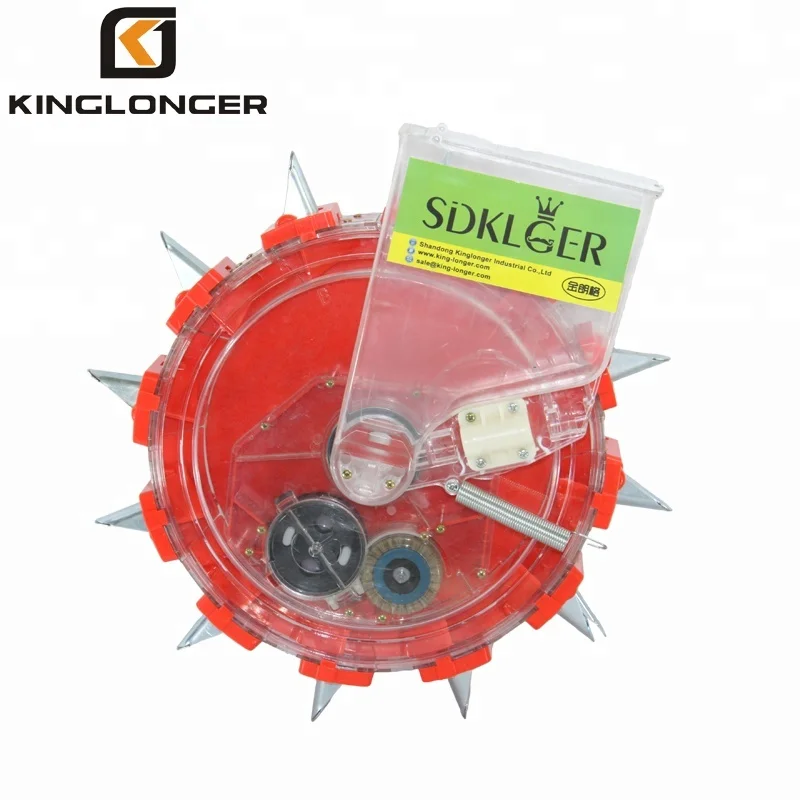 KONGLONGER KLG-12 hand push farm land/plastic flim 1 row onion soybean bean planter