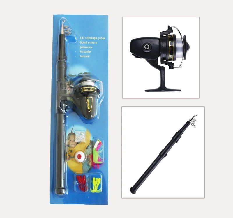 Child Fishing Rod Set Combo Set Fishing Tackle Set