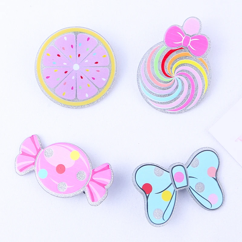 Милые заколки в форме животных для маленьких девочек детские волос новейший дизайн женские