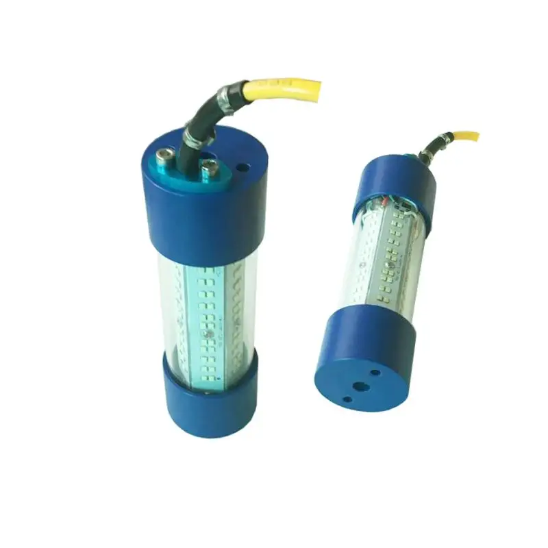 
DC12V 24V 100W Underwater light Attracting fishing light Green White 