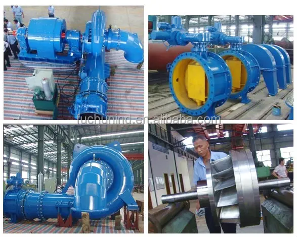 
water turbine generator unit / hydroelectric 
