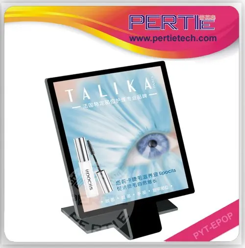 indoor advertisement with mini eink display