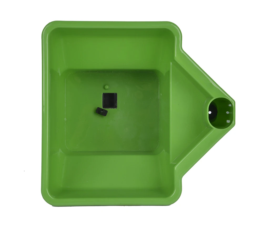 VERTAK 3L plastic hand held manual lawn garden fertilizer and seed spreaders