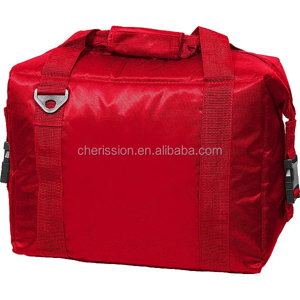 PVC ice box with shoulder strap keep food and drink chilled cool cooler bag insulated bag