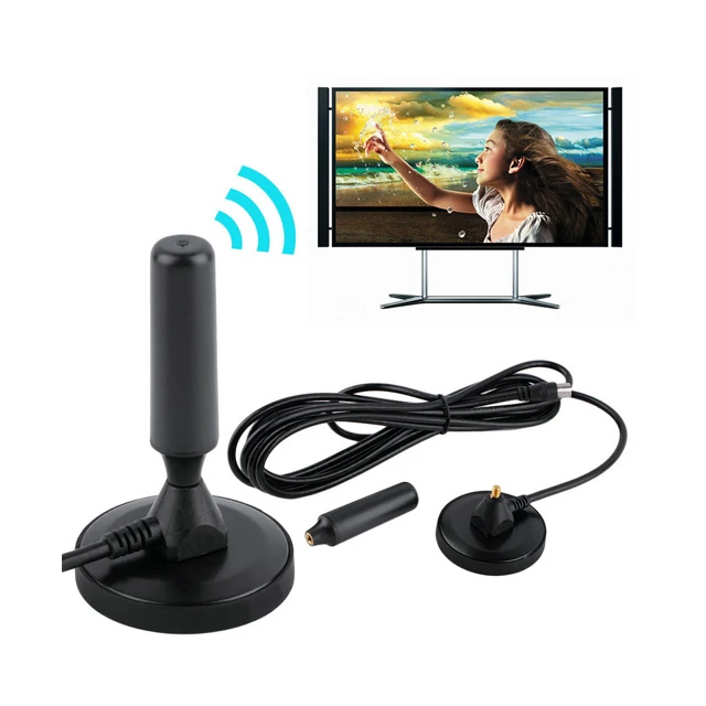 Высокое качество усиленный цифровой ТВ Антенна комнатная антенна для цифрового ТВ