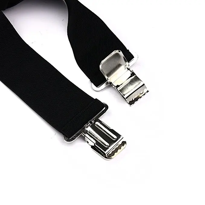 FREE SAMPLE FACTORY PRICE Mens 50mm Wide Heavy Duty Trouser X Shape Trouser Suspenders