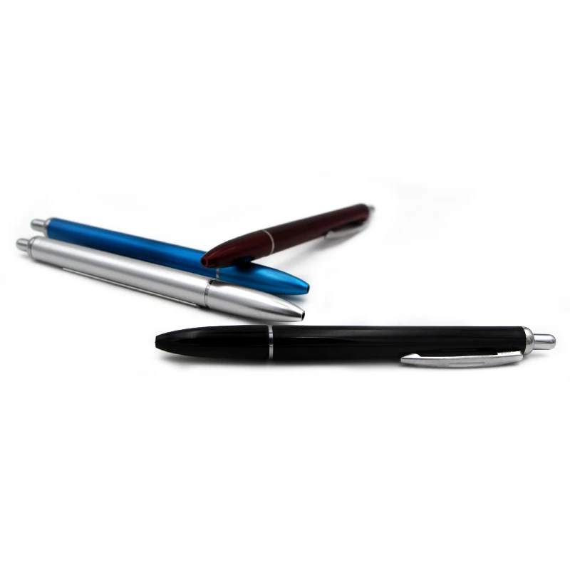 
2018 High Quality Advertising Plastic Ball Pen Customized Logo Pull Out Banner Pen 