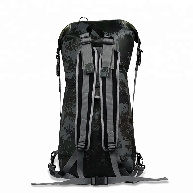 High quality Sealock 600D TPU camouflage waterproof outdoor sport Swimming water dry bag with Silk printing Backpack