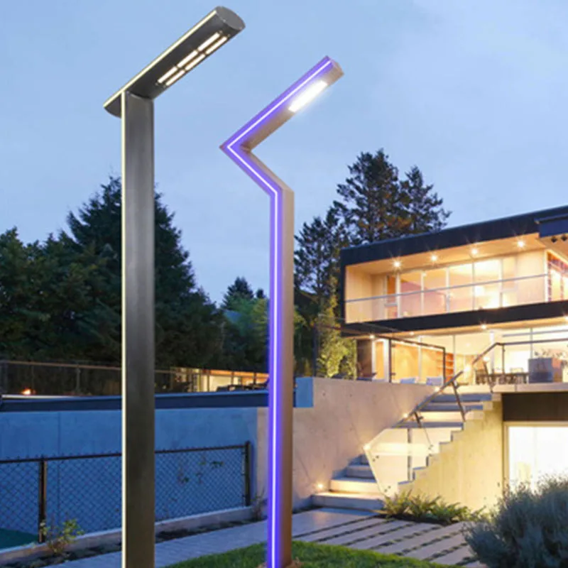 Solar garden lamp led 3W outdoor smd rgb color changing solar led street light manufacturer