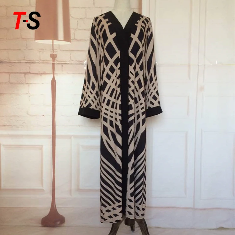 Модные хиджаб арабском стиле длинный кардиган мусульманское платье