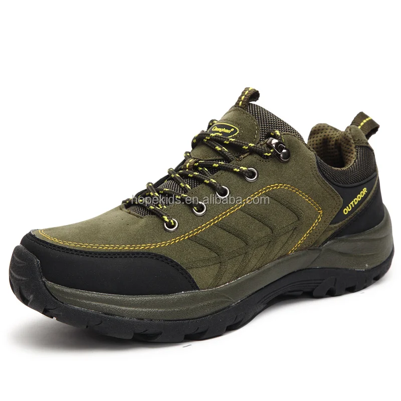 Action Trekking Mountain Outdoor Men Waterproof Leather Hiking Shoes