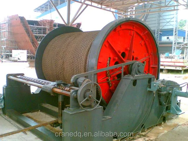 JK type fast speed cable reel winch for sale