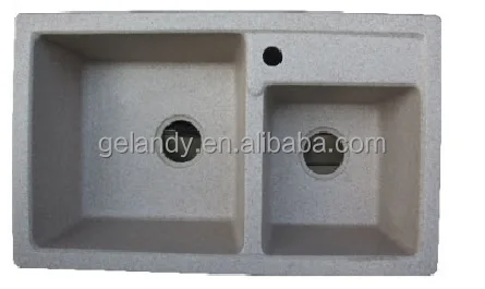 Granite Double bowl Undermount Kitchen Sink (HGY008)