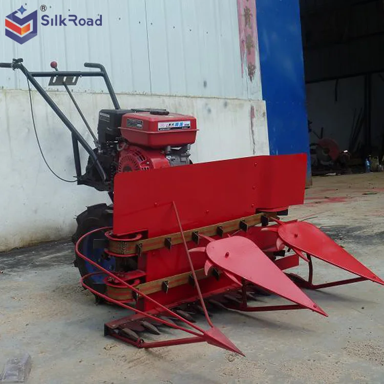 Large stock small wheat rice harvesting machine