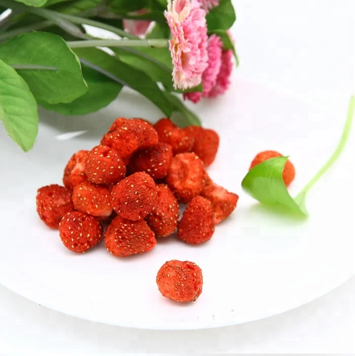 100% натуральная клубника FD/сухая клубника, вкусные закуски, фрукты