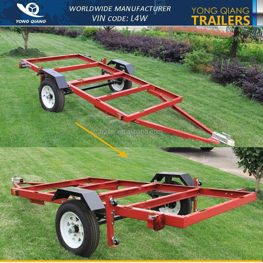 4x8 5x8 powder coated   folding utility/car  Trailer