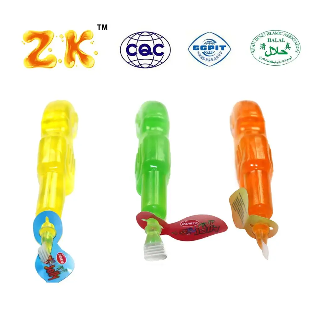 jelly bullet toy gun fruit jelly