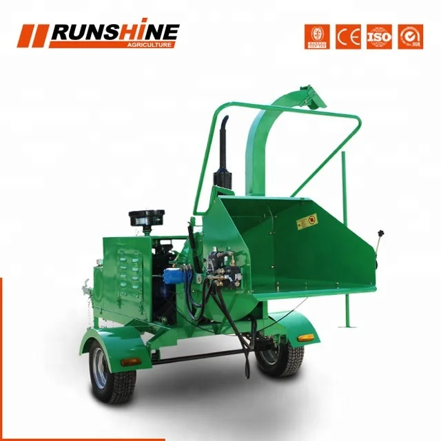 Forestry machinery DWC-40 wood chipper shredder