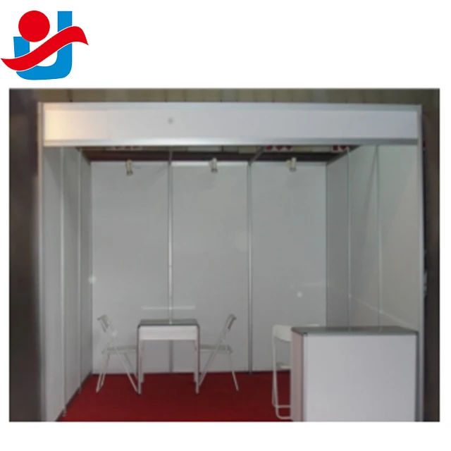 standard exhibition size of display shelf for trade shows /exhibit  booth for  canton fair in guangzhou
