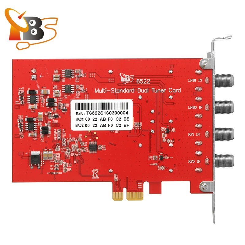 TBS6522 Dual Tuner DVB Digital Satellite Receiver DVB-T DVB-S ISDV-T receiver Multistand tuner receiver.
