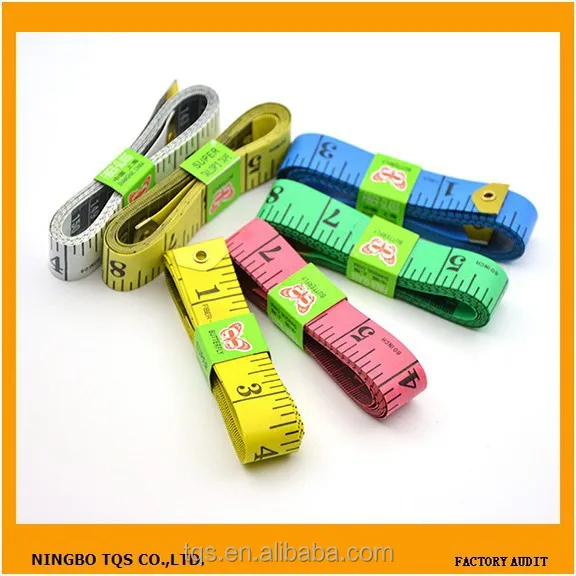 
Hot Sale 2*150cm 6Color Butterfly Brand Sewing Clothing With Hole Tailor Measuring Tape 