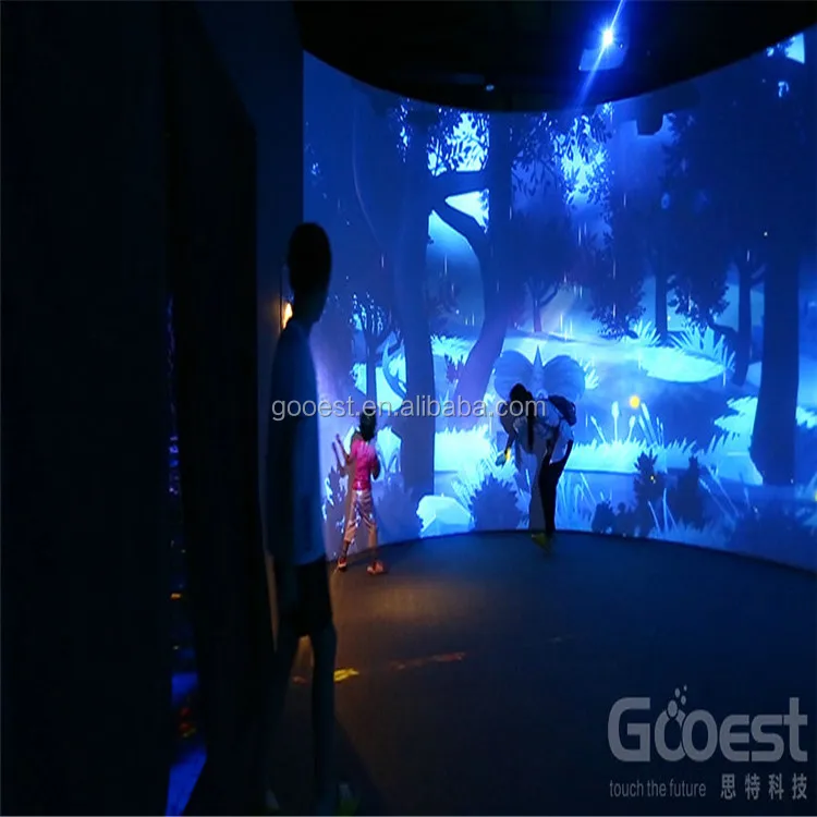 
indoor amusement park interactive projection wall gemes for kids, amusement park interactive 3d projection 