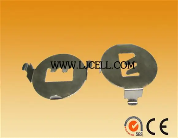 (WJ-2032-1)CR2032/ML2032/LIR2032 SMT Metal Button Coin Cell Battery Holder Positive Contact PCB