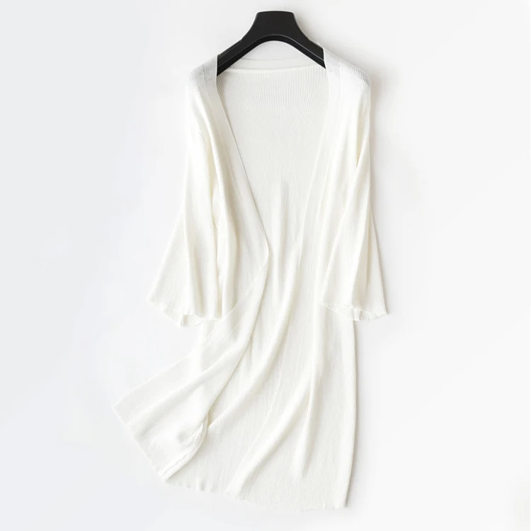 Extra long sweater abaya meryl fabric cardigan women long