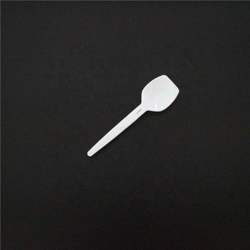 Eco-Friendly Ice Cream Foldable Spoon Disposable Folding Plastic Spoon Small Folding Spoons