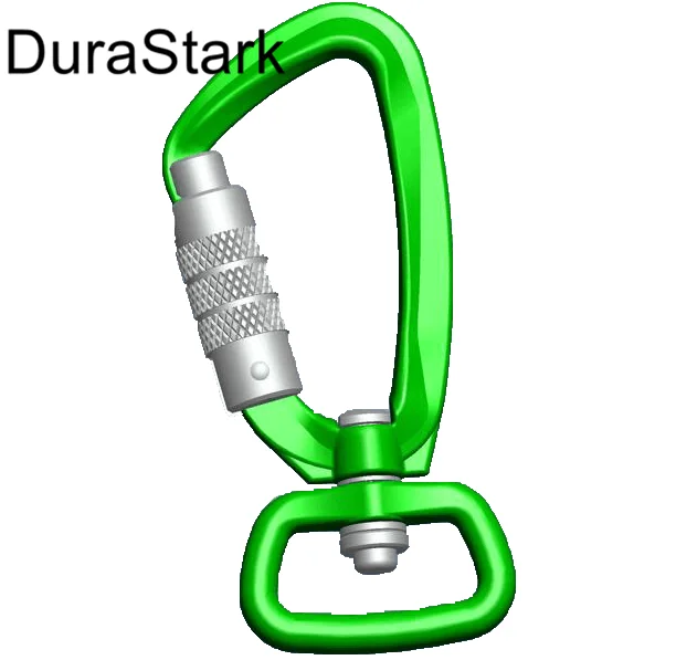 Simplex Swivel Aluminum Carabiner Hook Aviation Aluminum Carabiner