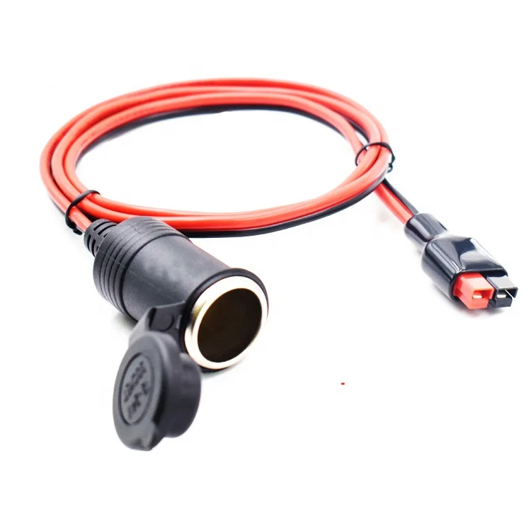 Адаптер для панели солнечной батареи 45A автомобильный прикуриватель автомобильное зарядное устройство кабель аккумулятора автомобиля