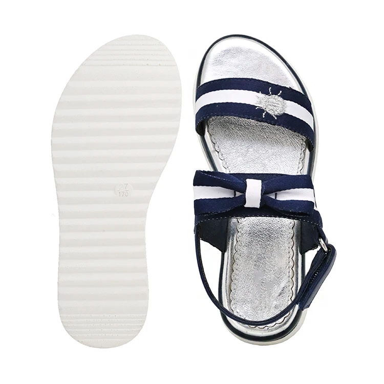 High Quality New Fashion Kid Girls Striped School Sandal Shoes for girls Summer