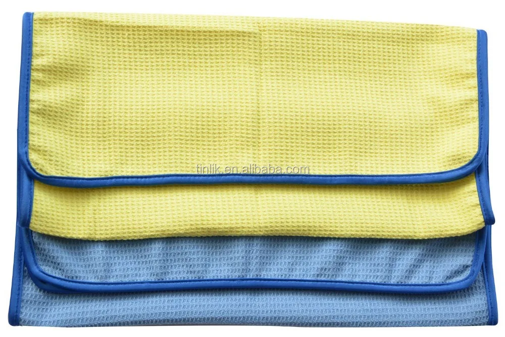 Microfiber Waffle Weave Car Cleaning and Drying Towels