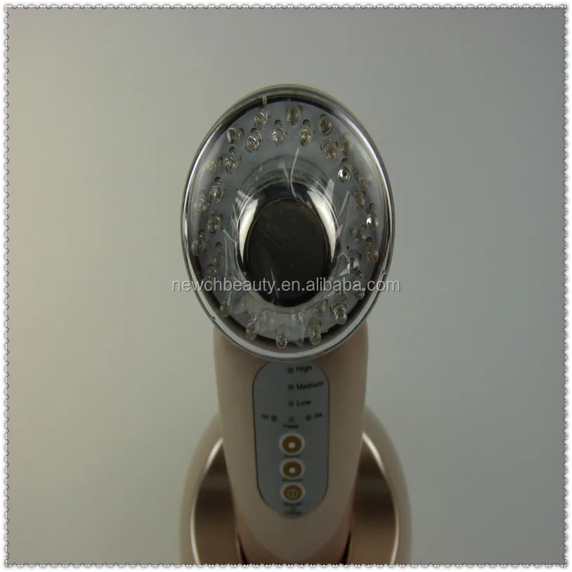 Beauty Products Rechargeable Photon Ultrasonic Breast Massager Dual Heads