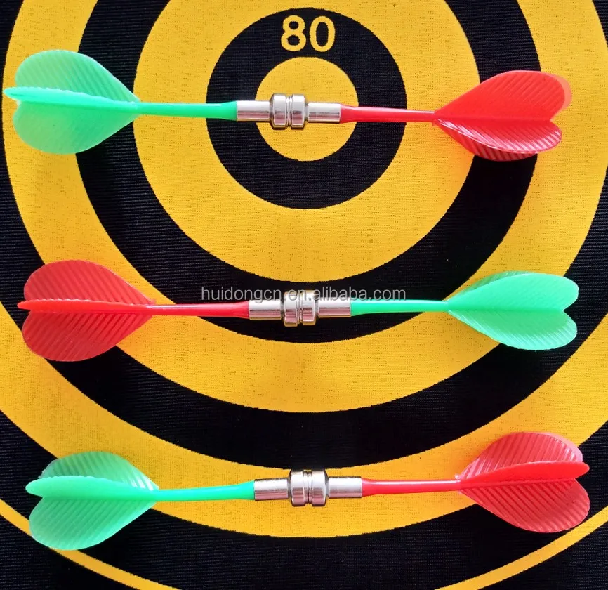 2020 newest cheap wholesale 12 inch Double Side Hanging Magnetic Dartboard with 4 darts for gift for kids for indoor exercise