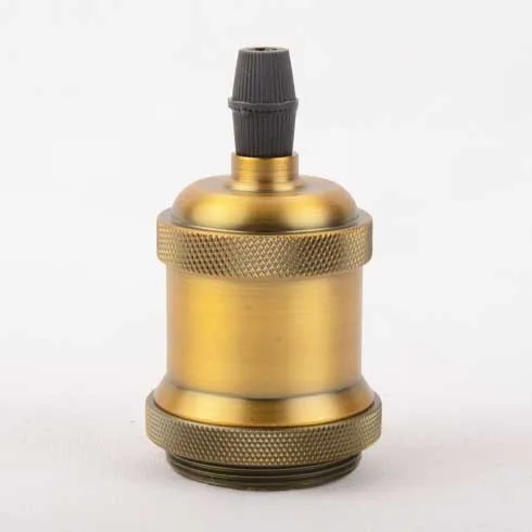 Держатель для лампы, держатель для лампы, пластиковый патрон для лампы, корпус, винт для внутреннего освещения E27 E26, алюминий, металл, сделай сам, алюминий